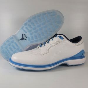 Nike Air Jordan ADG 5 Low White Black Golf Shoes Mens Size 10 FQ7874-102 New